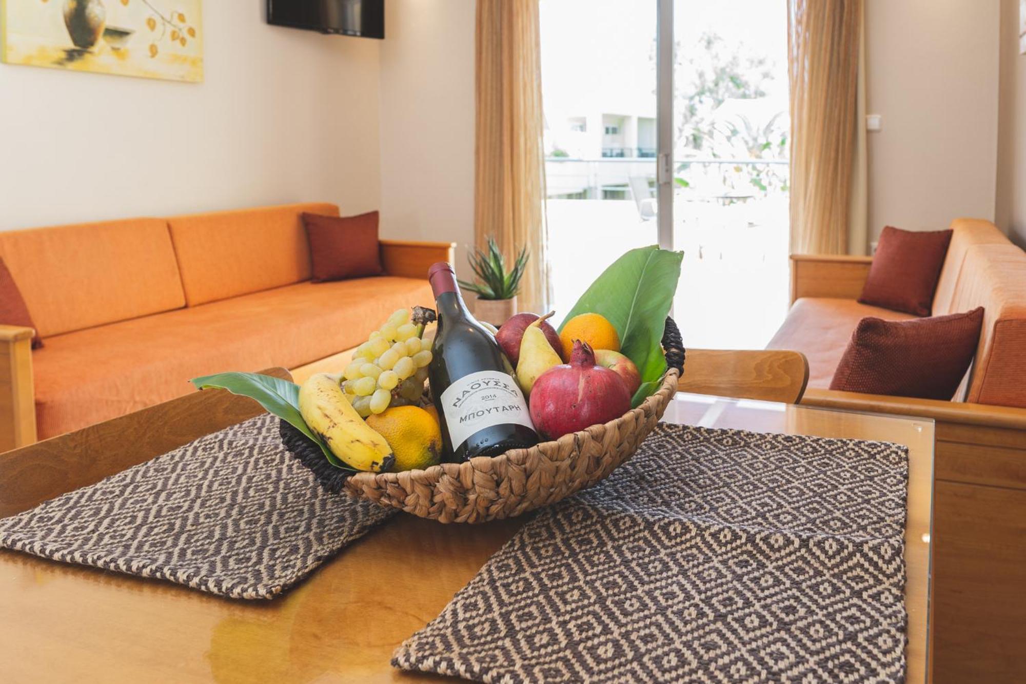 Helios Apartments Kato Daratso Pokoj fotografie